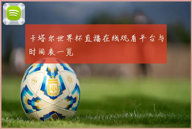 卡塔尔世界杯直播在线观看平台与时间表一览